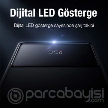 Baseus Star-Lord Digital Display 30000mAh 22.5W Hızlı Şarj Powerbank Taşınabilir Hızlı Şarj Cihazı