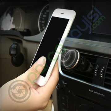 Telefon Tutucu Araç Klima Izgarası Uyumlu Tutucu Siyah
