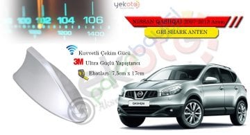 Nıssan Qashqai 2007-2013 Arası Uyumlu Gri Shark Anten Köpek Balığı Anten