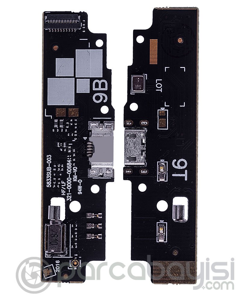 zenfone Go 5.5 Zb551kl X014d Şarj Soket Mikrofon Bordu