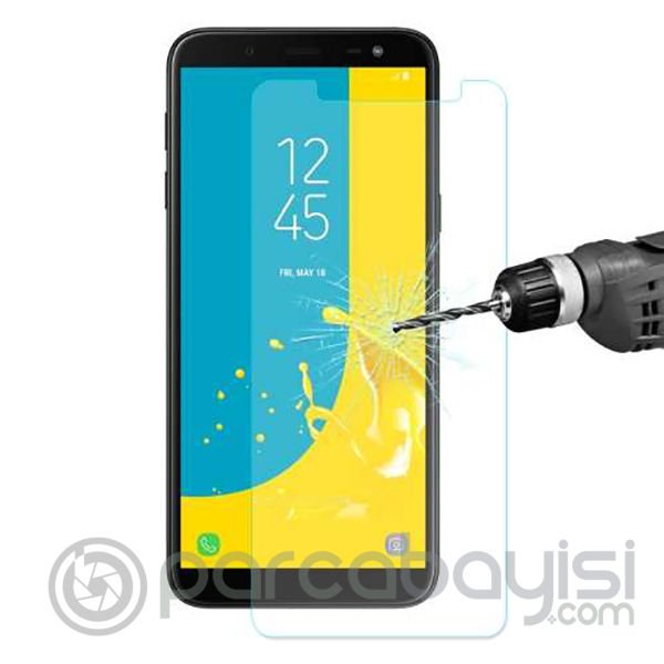 Ally Samsung Galaxy J6 2018,A6 2018 İçin Kırılmaz Cam Ekran Koruyucu
