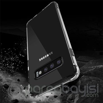 Ally Sm Galaxy S10+ Plus Anti-Drop Darbe Emici Silikon Kılıf