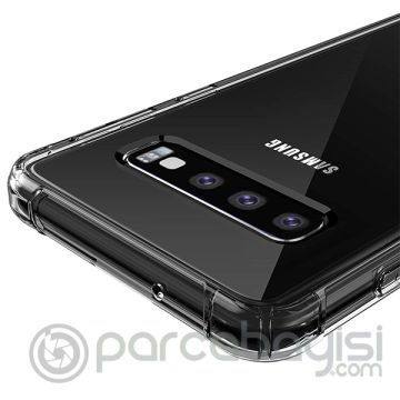 Ally Sm Galaxy S10+ Plus Anti-Drop Darbe Emici Silikon Kılıf