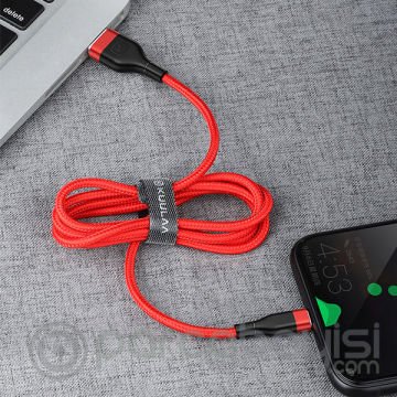 KUULAA-Kfl İPhone 11, XS XR 8-7 0.50CM Kısa Powerbank Şarj Kablosu