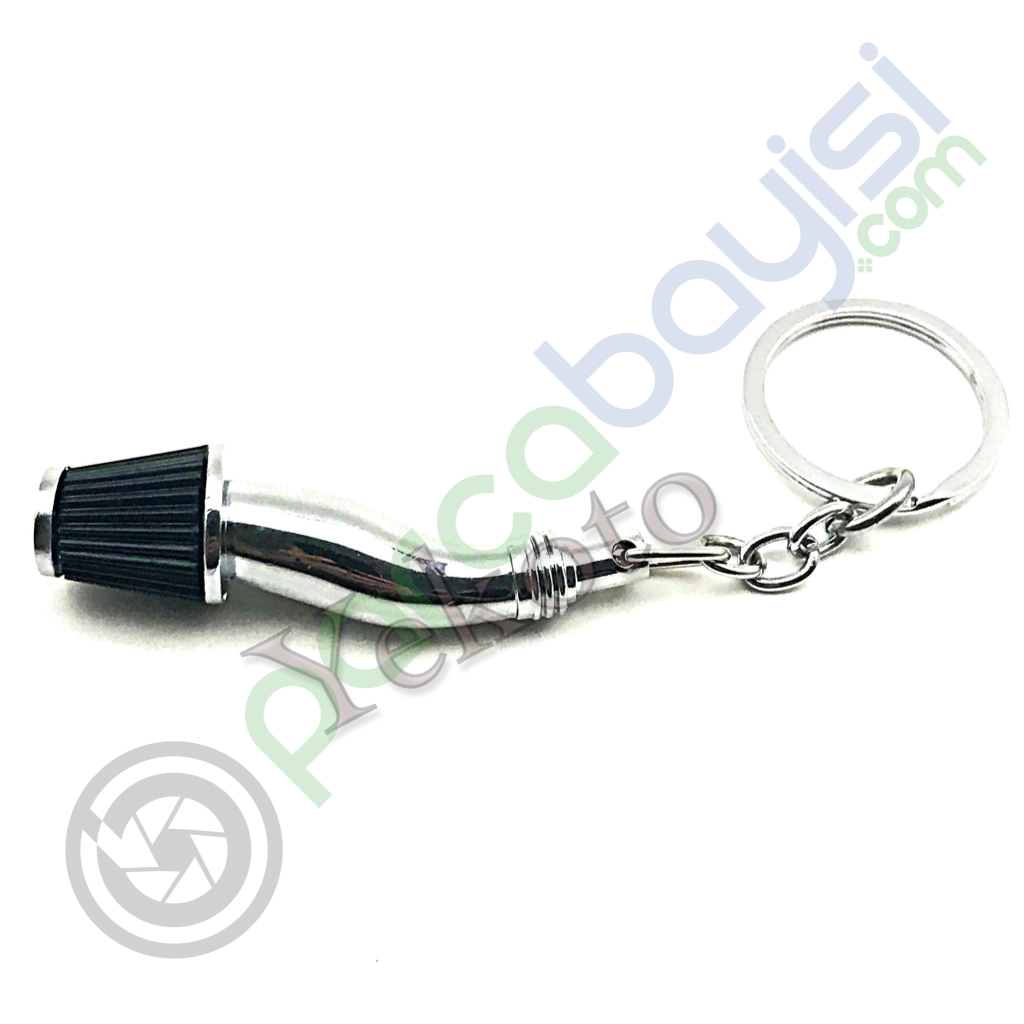 Air Filtre Metal Anahtarlık Siyah