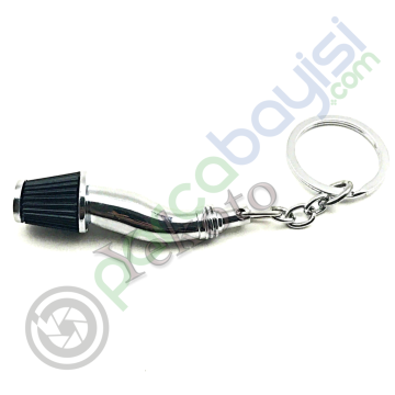 Air Filtre Metal Anahtarlık Siyah