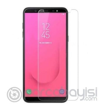 Ally Samsung Galaxy J8 2018 İçin Kırılmaz Cam Ekran Koruyucu