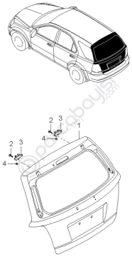 Kia Sorento Bagaj Kaputu Orjinal | 737003E102