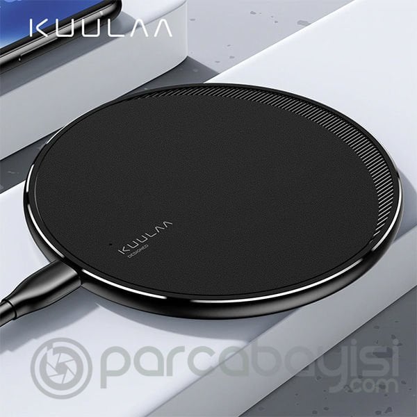 KUULAA 10W Qi Kablosuz Wireless Şarj Cihazı İPhone 11 Pro 8 X XR XS Max