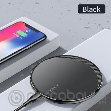 KUULAA 10W Qi Kablosuz Wireless Şarj Cihazı İPhone 11 Pro 8 X XR XS Max