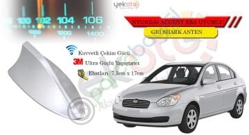 Hyundai Accent Era Uyumlu Gri Shark Anten Köpek Balığı Anten