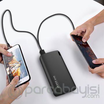KUULAA 20000mAh Marcaroon Power bank Çift USB Çııkışlı Güç Bankası