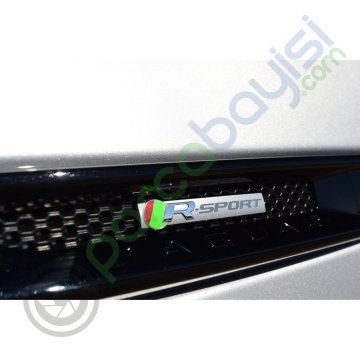 R-Sport Metal Amblem Orjinal Kalite Büyük Boy
