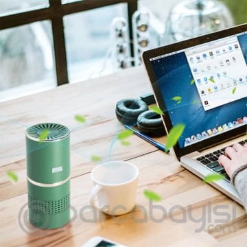 ALLY Aromaterapi Hava Arıtıcı Araç-EV Hava Temizleyici Air Purifier