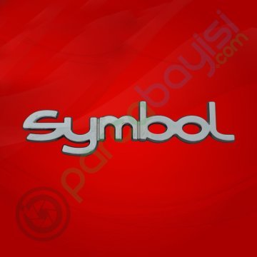 Renault Symbol İçin Krom Symbol Yazısı Monogram Amblem Arka Yazı