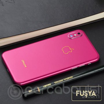İphone X Xs Gold Logolu Yazılı Sticker Kaplama