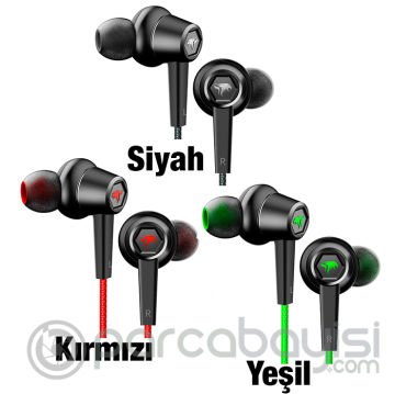 Xmowi VX2 Gaming 3.5MM Kulak İçi Mikrofonlu Oyuncu Kulaklığı Gurultu Engelleyici