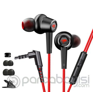 Xmowi VX2 Gaming 3.5MM Kulak İçi Mikrofonlu Oyuncu Kulaklığı Gurultu Engelleyici