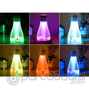 Ally 500ml Led Işıklı  Hava Nemlendirici Buhar Makinası Humidifier