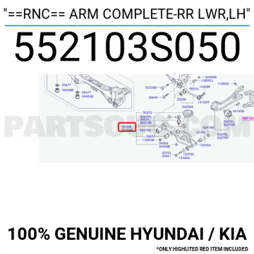 Kia Optıma Alt Salıncak Suspansiyon Sol Orjinal | 552103S050