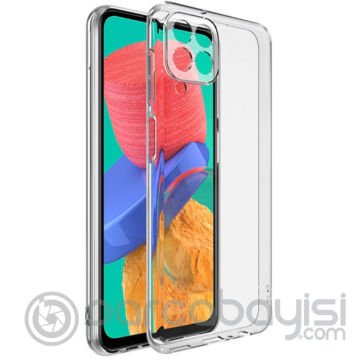 Ally SM Galaxy M33 5G (SM-M336B) Kılıf Kamera Korumalı Ultra İnce Şeffaf Kılıf
