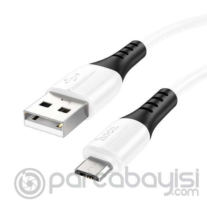 HOCO X82 Micro USB to USB 2.4A Silikon Data ve Şarj Kablosu
