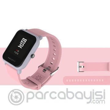 Mijobs Xiaomi Amazfit Bip 20mm Soft Silikon Kayış Kordon