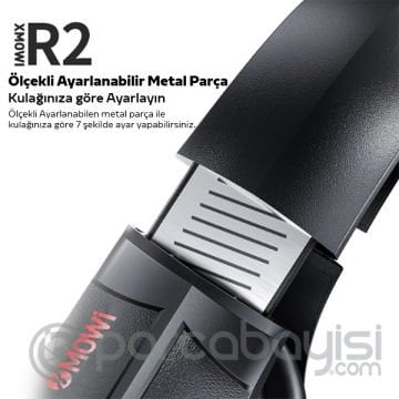 XMOWi R2 Gaming Mikrofonlu RGB Oyuncu Kulaklılığı Gurultu Engelleyici Kulaklik