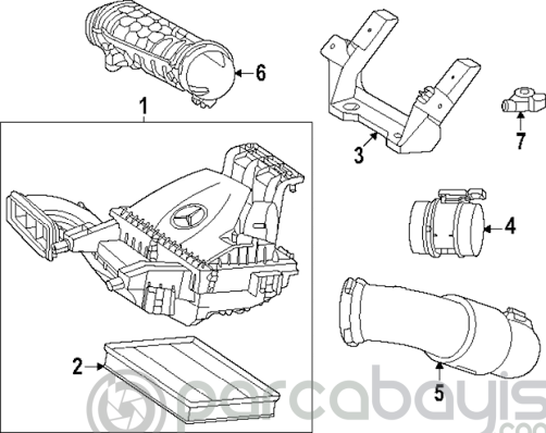 SPRINTER HAVA FILTRE KUTUSU M654 W907 9075285800