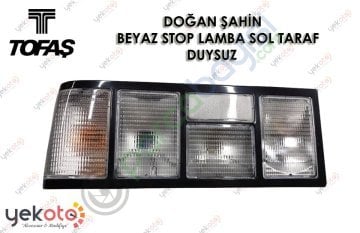 Tofaş Doğan Şahin Beyaz Stop Lamba Sol Taraf İçin Duysuz 1 Adet