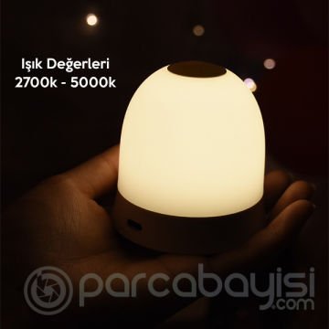 Ally Kablosuz Wireless Şarj Cihazı+Gece Lambası