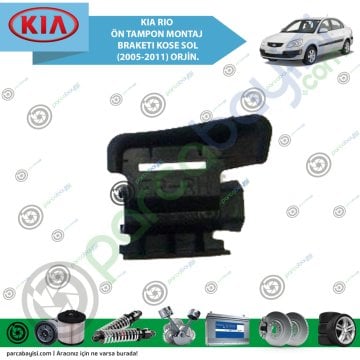 Kia Rio Ön Tampon Montaj Braketı Kose Sol (2005-2011) Orjin.
