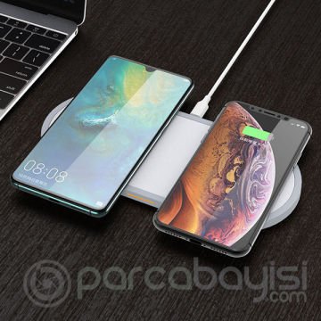 ALLY 3in1 Wireless Kablosuz Şarj iPhone+iWatch+AirPods