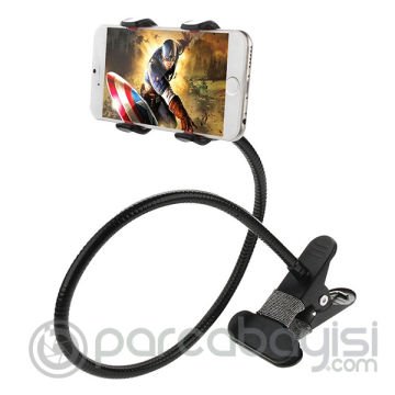 Haweel Flexible Lazy Masa -Yatak Akrobat Telefon Tutucu Stand