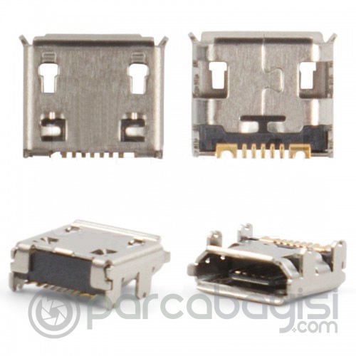 S5360 S3353 C3312,C3322,İ9250,S3850,S5300.S5360,S5380,S5570,S5610,S6102, Şarj Soketi