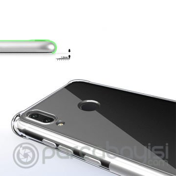Huawei Y9 2019 Enjyoy 9 Plus Anti-Drop Darbe Emici Silikon Kılıf