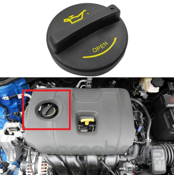 Kia-Hyundai Yağ Filtre Kapağı Orjinal | 2651026620