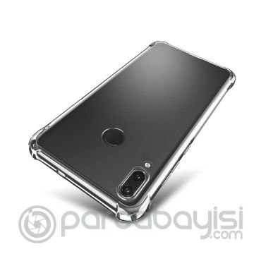Huawei Y7 2019,Y7 Prime 2019 Anti-Drop Darbe Emici Silikon Kılıf