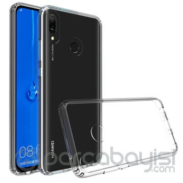 Huawei Y7 2019,Y7 Prime 2019 Anti-Drop Darbe Emici Silikon Kılıf