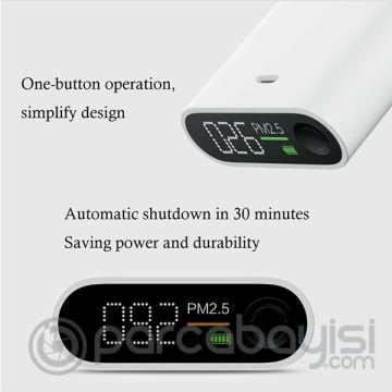 Xiaomi Smartmi PM2.5 Hava Dedektörü Hava Kalitesi Test Cihazı