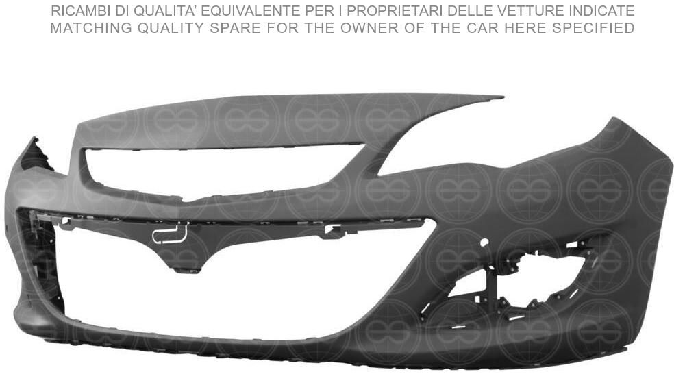 TAMPON ÖN 2 SENSÖRLÜ ASTARLI OPEL ASTRA J 2013-2015 | 13395651 | 13395651
