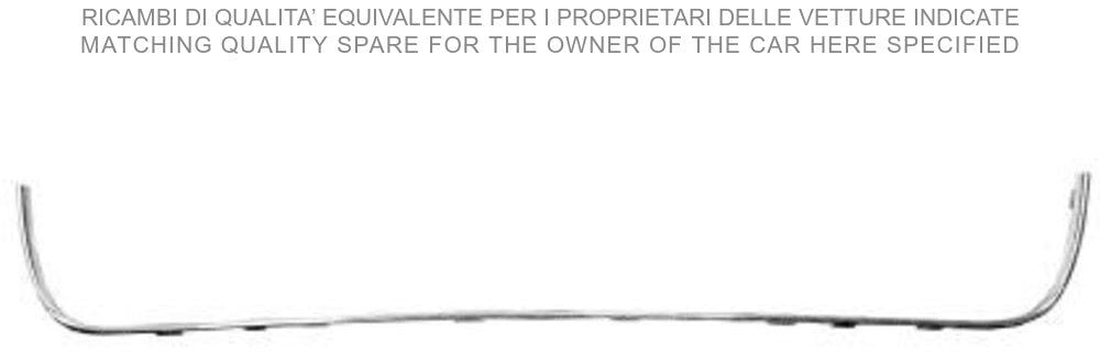 PANJUR ÇITASI ÖN ALT ÇERÇEVE KROM VOLKSWAGEN GOLF VI 2008-2012 | 5K08531012ZZ | 5K08531012ZZ