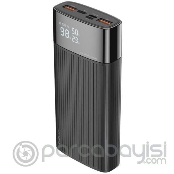 KUULAA 18W 20000mAh Power Bank Type-C PD Hızlı şarj + Quick Charge 3.0 USB
