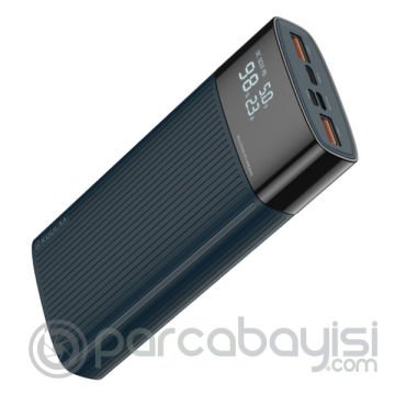 KUULAA 18W 20000mAh Power Bank Type-C PD Hızlı şarj + Quick Charge 3.0 USB