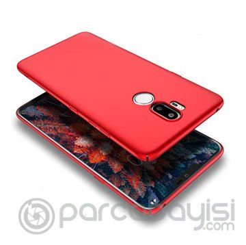 Lg G7 Thinq Slim Fit Soft Premium Silikon Kamera Korumalı Kılıf