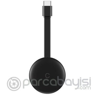 ALLY G12 Chromecast Kablosuz Wifi HDMI Ses ve Görüntü Aktarıcı 1080p Dongle