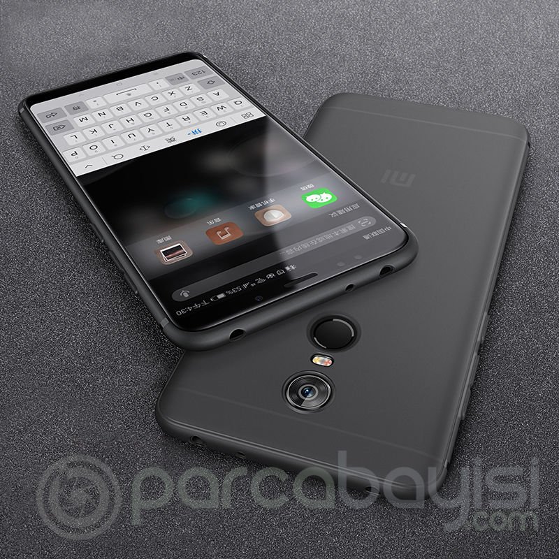 Xiaomi Redmi 5+plus Slim Fit Soft Premium Silikon Kamera Korumalı Kılıf