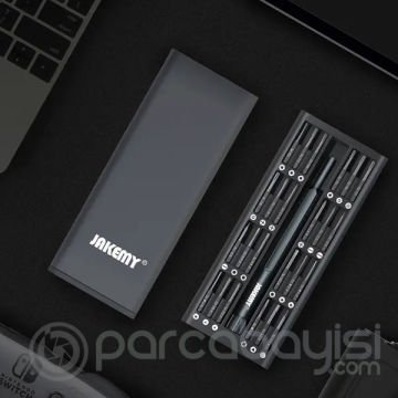 JAKEMY JM-8169 49 1Profesyonel Hassas Mini Taşınabilir Manyetik Tornavida Uç Seti