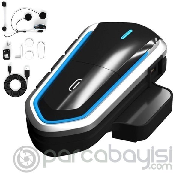 ALLY B35  Motosiklet Bluetooth İnterkom Su Geçirmez Kask Kulaklığı intercom