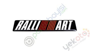 Ralli Art 3D Logo Amblem Sticker